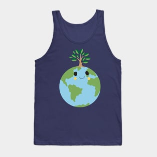 Earth Tree Planet Tank Top